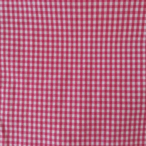 Vintage L.L. Bean Pink Gingham Mini Dress - Picture 5 of 7